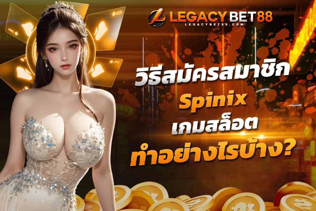 วิธีสมัครสมาชิก spinix เกมสล็อตทำอย่างไรบ้าง?​
